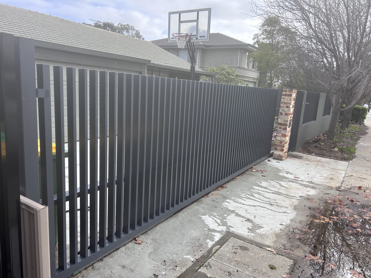 Vertical Picket sliding gate